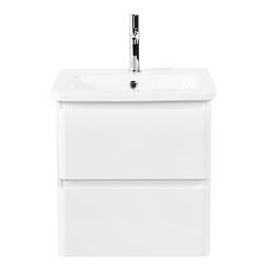 BelBagno Тумба с раковиной Albano-Cer 50 подвесная Bianco Lucido – фотография-2