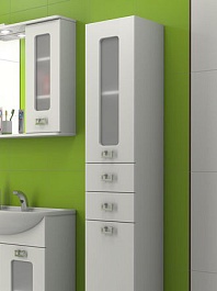 Какса-а Мебель для ванной Витраж 60 R – фотография-4