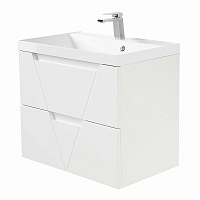 BelBagno Тумба с раковиной Vittoria 80 подвесная Bianco Opaco