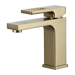 Gappo Смеситель для раковины G17-3 G1017-3 золотой сатин – фотография-1