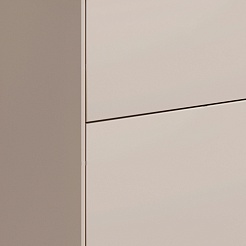 ASB-Woodline Тумба под раковину Гранада 80 подвесная тирамису софт – фотография-4