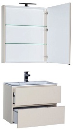 Aquanet Мебель для ванной "Алвита 70" сливочная (184581) – фотография-2