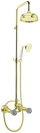 Webert Душевая система Karenina KA760405010 золото – фотография-1