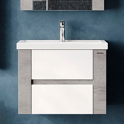 Onika Тумба под раковину Стоун 70.13 Ателье светлое – фотография-6