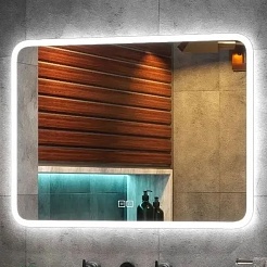 Ceruttispa Зеркало Мадера 80x60 с подогревом – фотография-1