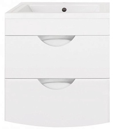 Style Line Тумба для умывальника Жасмин-2 60 Люкс белая – фотография-1