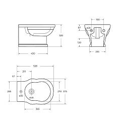 BelBagno Биде подвесное Boheme BB115BH – фотография-6