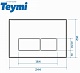 Teymi Кнопка смыва Helmi T70206 белый матовый/хром – картинка-10