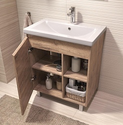 Vigo Тумба под раковину Milos 700-1-0 дуб золотой – фотография-3