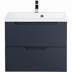 BelBagno Тумба с раковиной Vittoria 70 подвесная Grigio Opaco – фотография-2