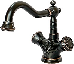 Milacio Смеситель для раковины Almeria MC.516.BBR черная бронза – фотография-1