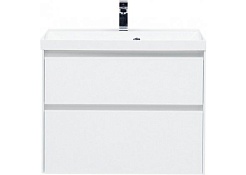 Aquanet Тумба с раковиной Гласс 80 – фотография-12