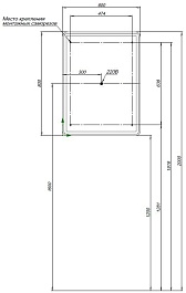 Aquanet Зеркальный шкаф Оптима 60 белый – фотография-15