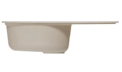 Mixline Мойка кухонная ML-GM16 бежевая – фотография-3