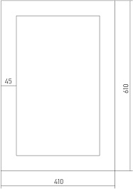 Mixline Зеркало Багет Медальон 41 – фотография-2