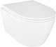 Azario Унитаз подвесной Uno AZ-2380 безободковый белый – картинка-22