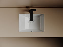 Ceramicanova Мебельная раковинам Era 46 CN15002 белая – фотография-4