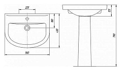 Rosa Раковина Стандарт – фотография-3