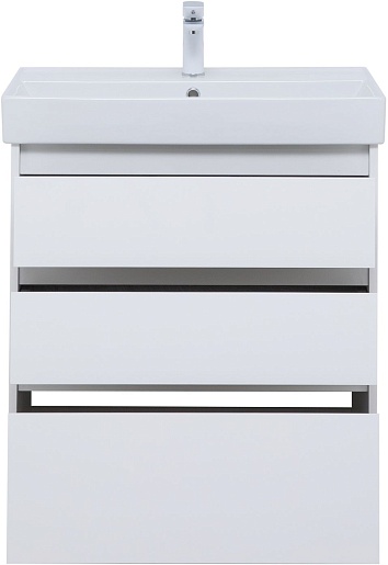 Aquanet Мебель для ванной Nova Lite 75 белая глянцевая – картинка-9