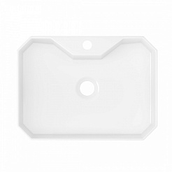 Teymi Раковина накладная в ванную Netta 50/37 белая T51201 – фотография-6