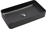 SantiLine Раковина накладная 61 SL-1073MB черная матовая