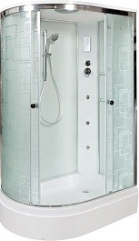 DTO Душевая кабина EM2712R с гидромассажем и электрикой – фотография-1