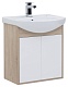 Aquanet Тумба с раковиной "Грейс 60" дверцы, дуб сонома – картинка-14