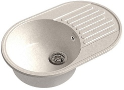 Raiber Мойка кухонная Тумберг RQ55 белая – фотография-1