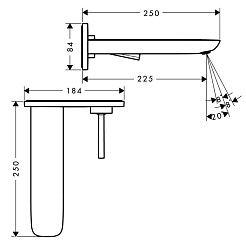 Hansgrohe Смеситель PuraVida 15085000 для раковины – фотография-3