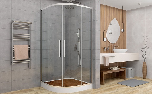 DTO  Душевой уголок HC 120 Chrome – картинка-3