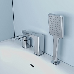 Iddis Смеситель на борт ванны Slide SLISB30i07 на 3 отверстия – фотография-6