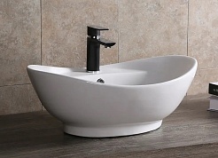 Ceruttispa Раковина накладная 60 CR7003 белая – фотография-3