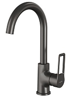 Tokito Смеситель для кухни KOBE вороненая сталь TOK-KOB-1013
