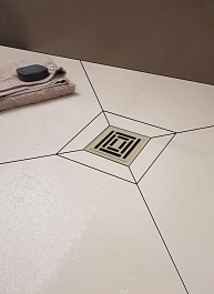 BERGES Wasserhaus Душевой трап Zentrum Uno 150 090372 хром матовый – фотография-3