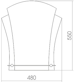 Mixline Зеркало Комфорт Лилия 48 – фотография-2