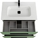 BelBagno Мебель для ванной Eco Cer-N 80 CZR-8095-80 фисташковый софт ручки матовые чёрные – фотография-27