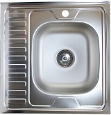 КромРус Мойка кухонная EC-209-D, 3.5" правая