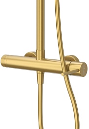 Cezares Душевая система RELAX-CD-BORO брашированное золото – фотография-3