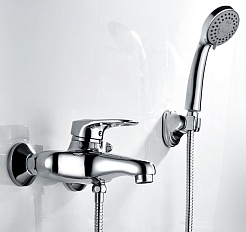 Frap Смеситель для ванны H01 F3201 хром – фотография-1