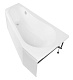 Aquanet Акриловая ванна Brize 160x90 R – фотография-10