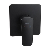 Aquatek Смеситель для душа и ванны Вега AQ1066MB матовый черный