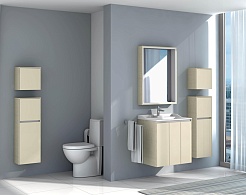 Акватон Тумба с раковиной "Фабиа 65" ваниль – фотография-2