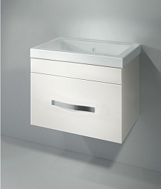 Какса-а Мебель для ванной Квадро 60 подвесная – фотография-2