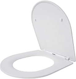 Esbano Сиденье для унитаза Azalea/Clavel белое матовое – фотография-4