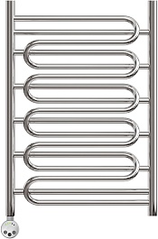Point Полотенцесушитель электрический П7 500x800 PN01158SE хром – фотография-2