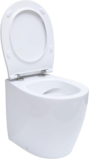 Allen Brau Унитаз приставной Fantasy 4.11007.20 белый глянец – картинка-11