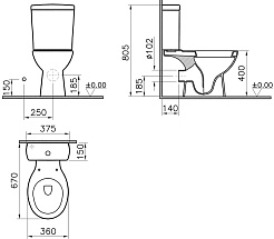 Vitra Унитаз Norm Nord – фотография-4