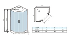 WeltWasser Душевая кабина NESSE 903 – фотография-3