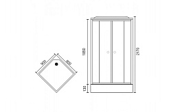 Royal Bath Душевая кабина RB 90HP7-BT – фотография-4