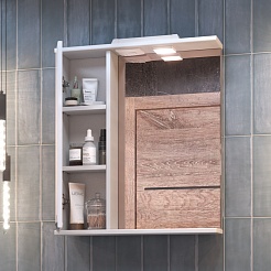 Vigo Зеркало-шкаф Callao 60 L с подсветкой – фотография-3